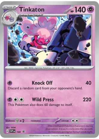 Tinkaton #140 — Scarlet & Violet Promos