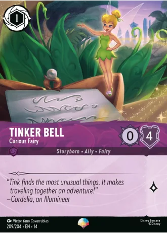 Tinker Bell - Curious Fairy #209/257 — Hyperia City