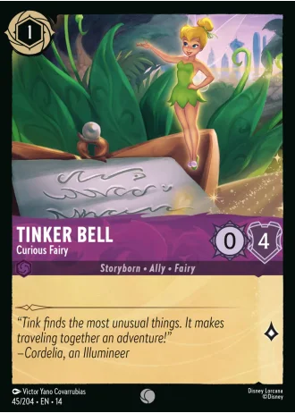 Tinker Bell - Curious Fairy #45/257 — Hyperia City