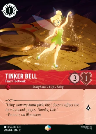 Tinker Bell - Fancy Footwork #214/204 — Whispers in the Well