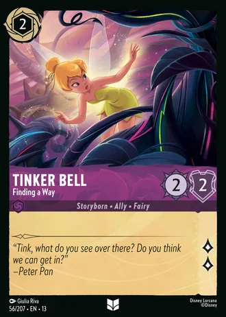 Tinker Bell - Finding a Way #56/261 — Attack of the Vine!