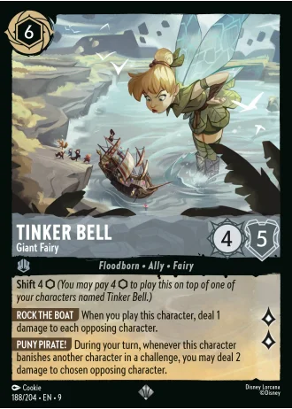 Tinker Bell - Giant Fairy #188/204 — Fabled