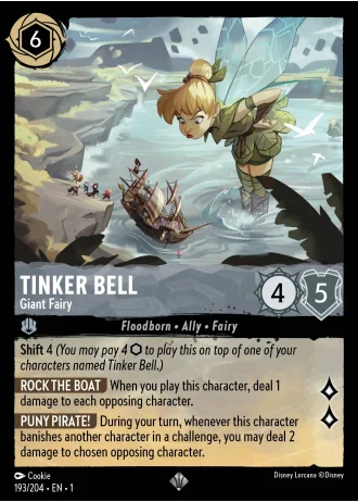 Tinker Bell - Giant Fairy #193/204 — The First Chapter