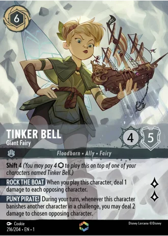 Tinker Bell - Giant Fairy #216/204 — The First Chapter