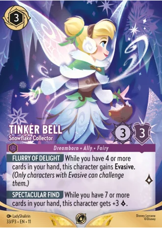 Tinker Bell - Snowflake Collector #33/204 — Winterspell