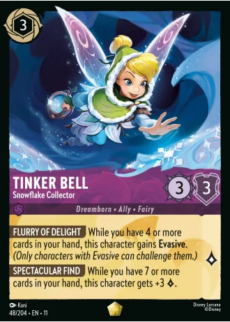 Tinker Bell - Snowflake Collector #48/204 — Winterspell