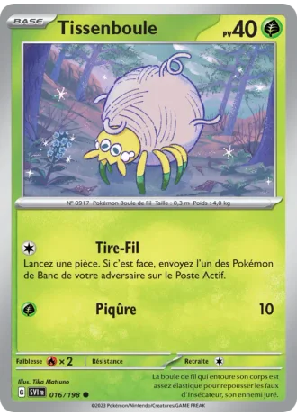 Tissenboule #016/198 — Écarlate et Violet