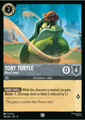 Toby Turtle - Wary Friend #190/204 — Reign of Jafar