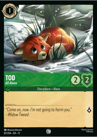 Tod - All Alone #87/204 — Winterspell