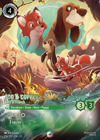 Tod & Copper - Best of Friends #236/261 — Attack of the Vine!