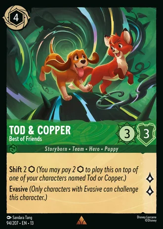 Tod & Copper - Best of Friends #94/261 — Attack of the Vine!