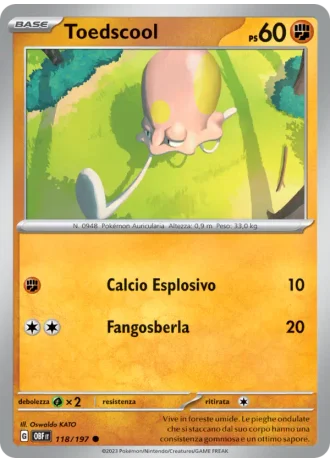 Toedscool #118 — Ossidiana Infuocata