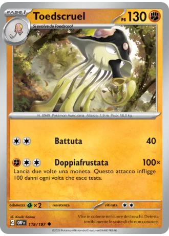 Toedscruel #119 — Ossidiana Infuocata