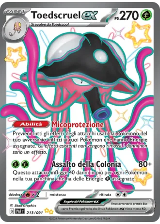 Toedscruel ex #213 — Destino di Paldea