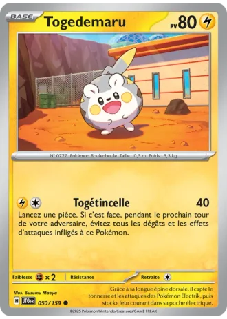 Togedemaru #050/159 — Aventures Ensemble