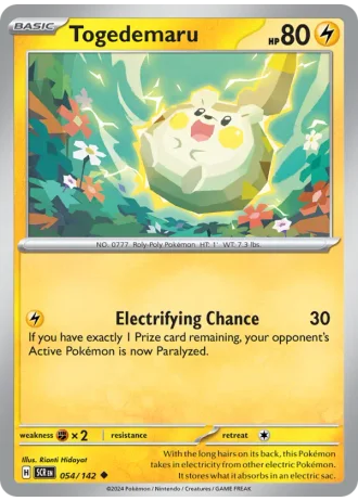 Togedemaru #054 — Stellar Crown