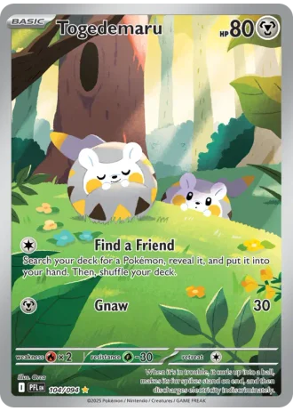 Togedemaru #104 — Phantasmal Flames