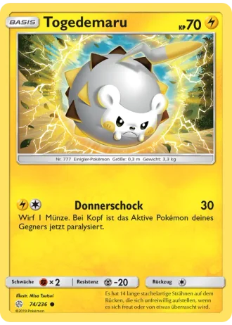 Togedemaru #74/236 — Welten im Wandel