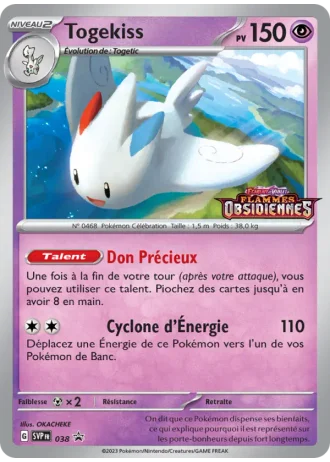 Togekiss #038 — Écarlate & Violet Promos