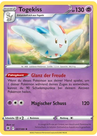 Togekiss #057/189 — Astralglanz