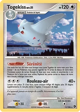 Togekiss #11/106 — Duels au Sommets