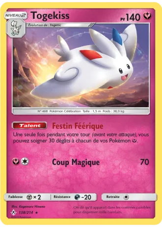Togekiss #138/214 — Alliance Infaillible