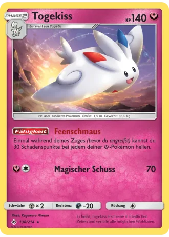Togekiss #138/214 — Kräfte im Einklang