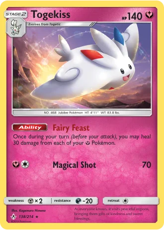 Togekiss #138/214 — Unbroken Bonds
