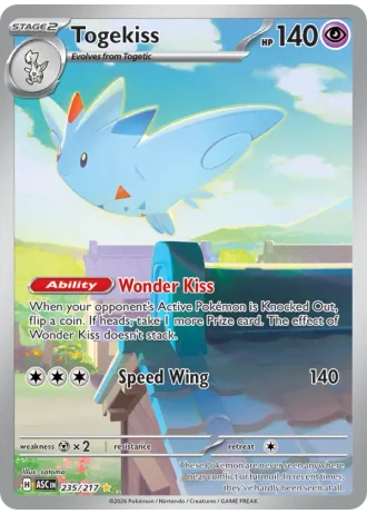 Togekiss #235 — Ascended Heroes