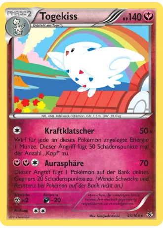 Togekiss #45/108 — Drachenleuchten