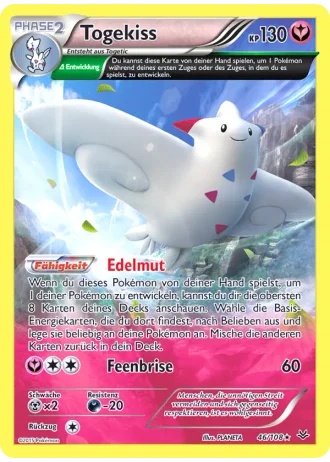 Togekiss #46/108 — Drachenleuchten
