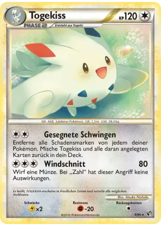 Togekiss #9/90 — Unerschrocken