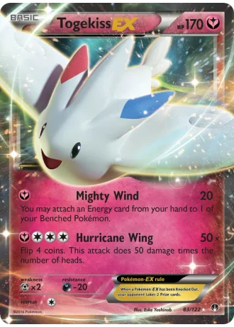 Togekiss EX #83/122 — BREAKpoint