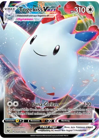 Togekiss VMAX #141/185 — Farbenschock