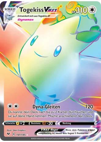 Togekiss VMAX #191 — Farbenschock