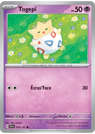Togepi #070 — Étincelles Déferlantes