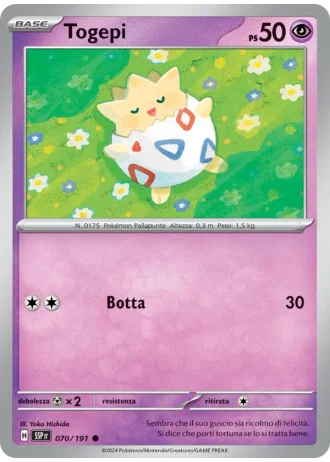 Togepi #070 — Scintille Folgoranti