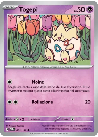 Togepi #083 — Ossidiana Infuocata