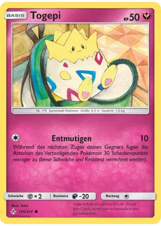 Togepi #136/214 — Kräfte im Einklang
