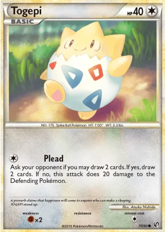 Togepi #70 — Undaunted