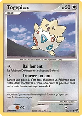 Togepi #88/106 — Duels au Sommets