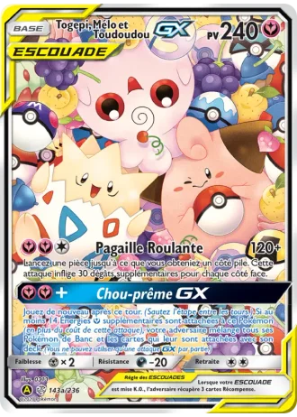 Togepi, Mélo et Toudoudou GX #143 — Éclipse Cosmique