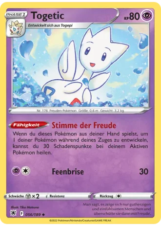 Togetic #056/189 — Astralglanz