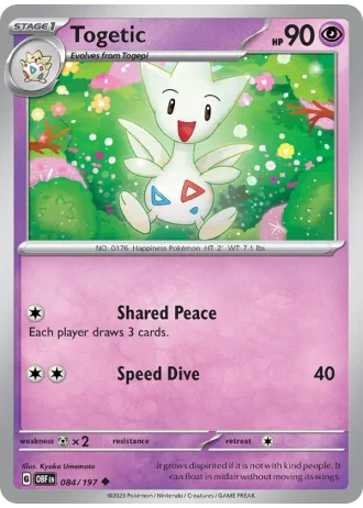 Togetic #084 — Obsidian Flames