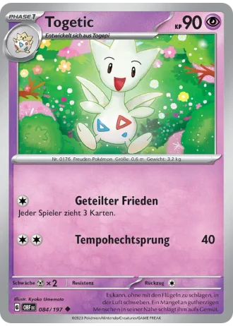 Togetic #084/197 — Obsidianflammen