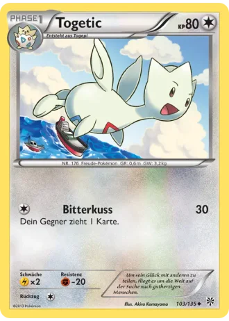 Togetic #103/135 — Plasma-Sturm