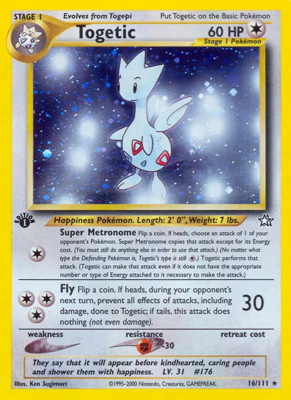Togetic (1st Edition) #16 — Neo Genesis (1st Edition)