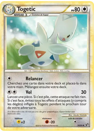Togetic #39/90 — Indomptable