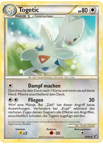 Togetic #39/90 — Unerschrocken