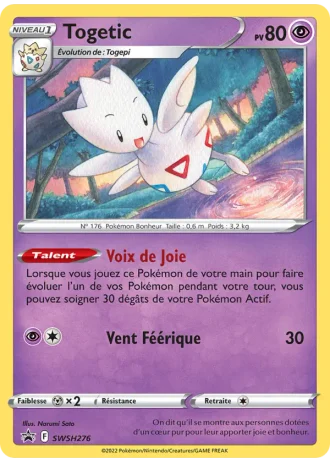 Togetic SWSH276 — Épée & Bouclier Promos